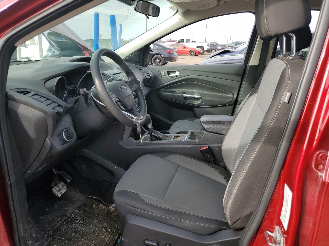2017 Ford Escape VIN 1FMCU0GD2HUB00921 Copart auction photo, front end damage thumbnail 7