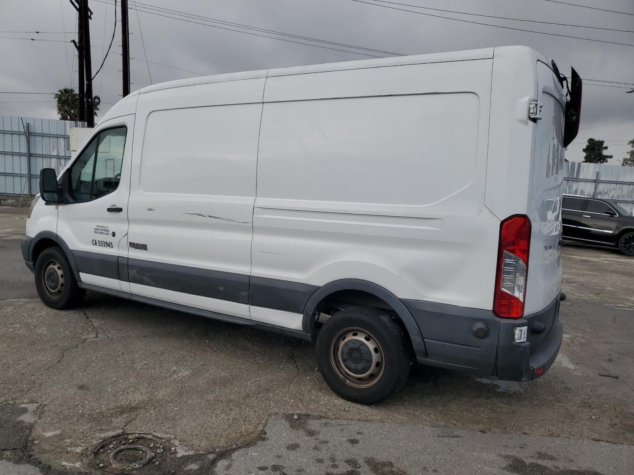 2018 Ford Transit VIN 1FTYR2CM8JKB36305 Copart auction photo, rear end damage thumbnail 2