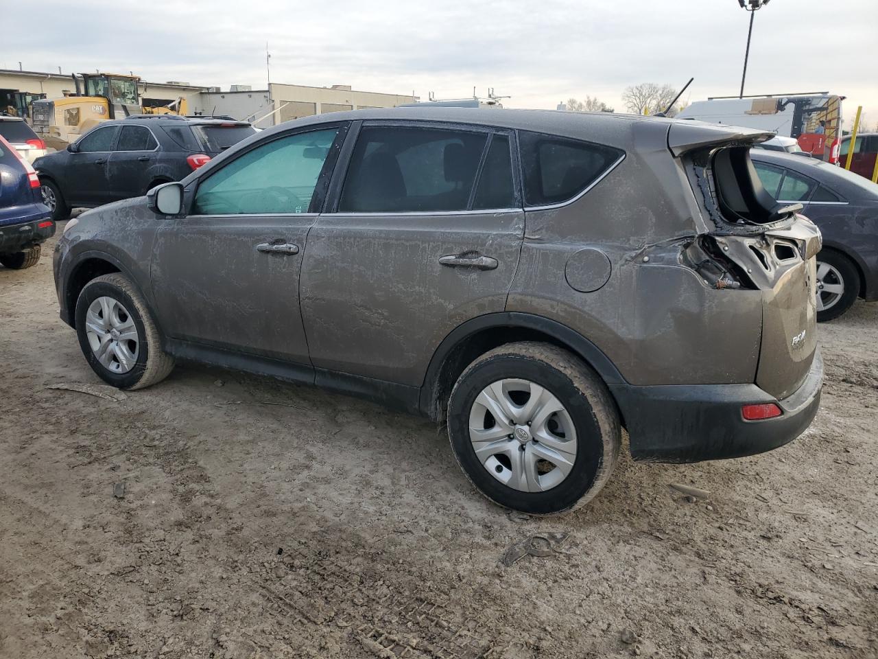 2015 Toyota RAV 4 VIN 2T3ZFREV7FW204913 Copart auction photo, side / rear end damage thumbnail 2