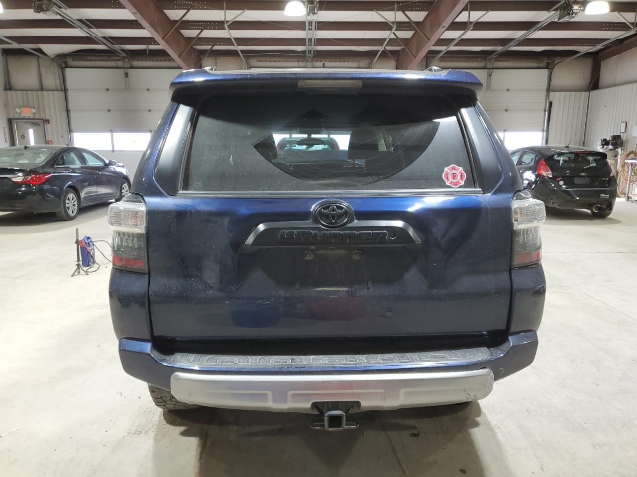 2019 Toyota 4Runner VIN JTEBU5JR8K5675944 Copart auction photo, front end damage thumbnail 6