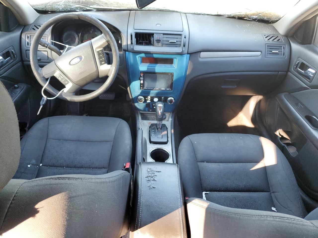 2012 Ford Fusion VIN 3FAHP0HA2CR417738 Copart auction photo, burn damage thumbnail 8