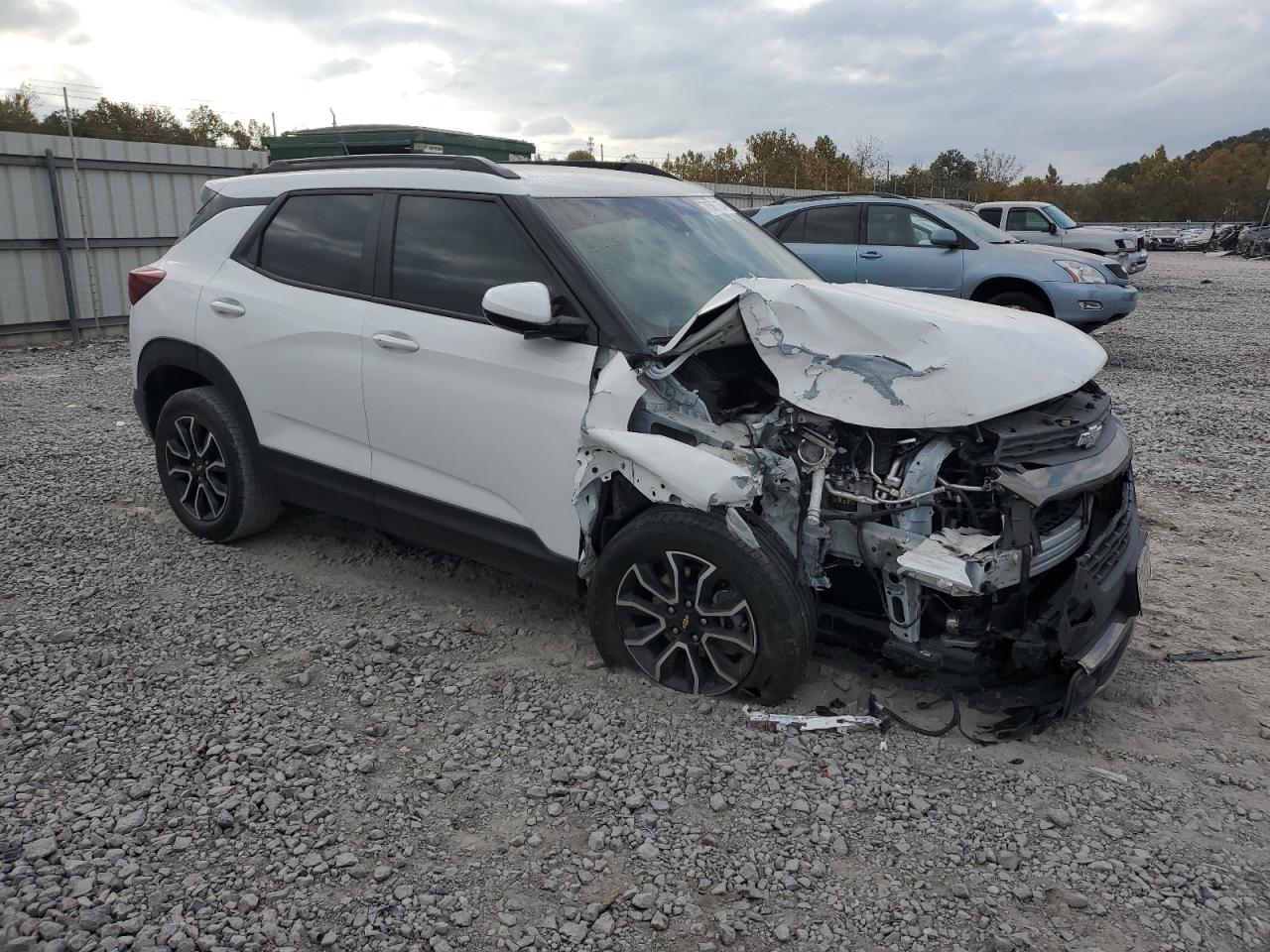 2022 Chevrolet TrailBlazer VIN KL79MVSL5NB070294 Copart auction photo, front end damage thumbnail 4