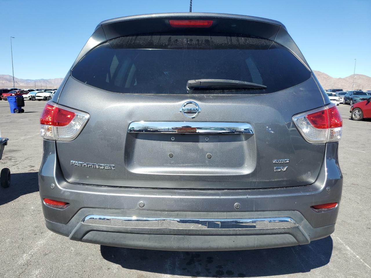 2016 Nissan Pathfinder VIN 5N1AR2MM0GC640121 Copart auction photo, front end damage thumbnail 6