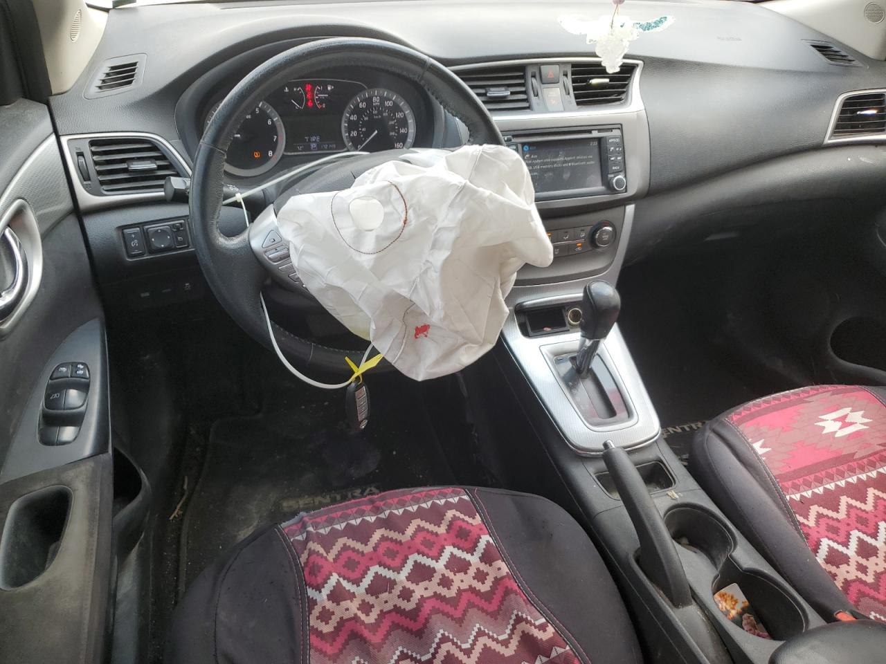 2014 Nissan Sentra VIN 3N1AB7AP7EY280261 Copart auction photo, front end damage thumbnail 8