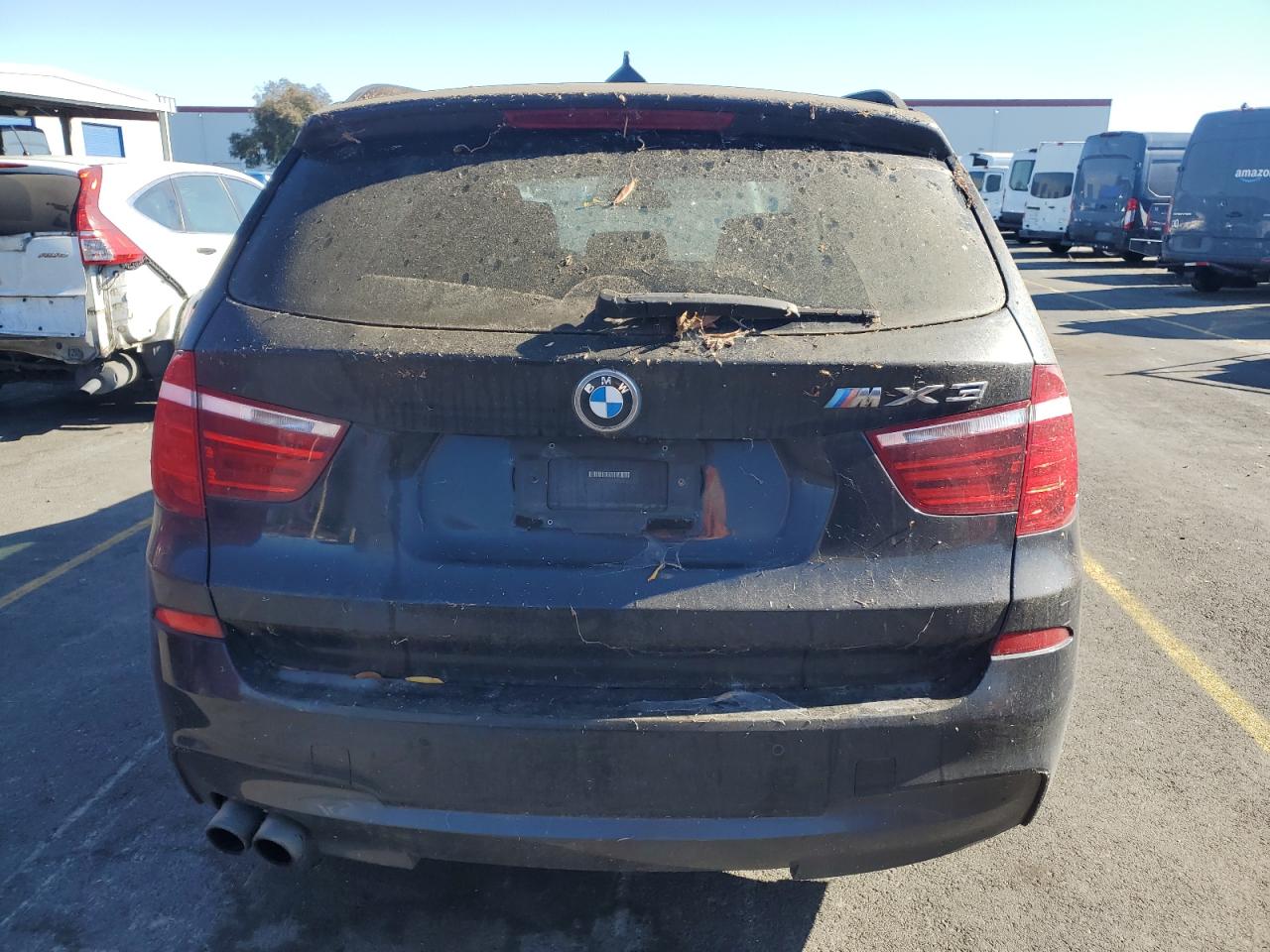 2011 BMW X3 VIN 5UXWX7C53BL734556 Copart auction photo, side / undercarriage damage thumbnail 6