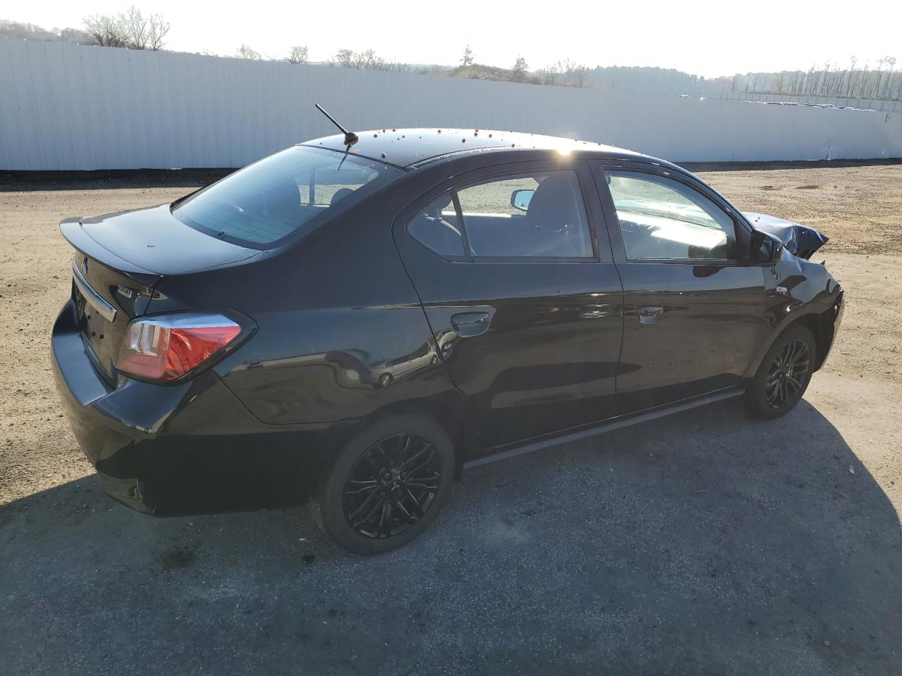 2022 Mitsubishi Mirage VIN ML32FUFJ5NHF01981 Copart auction photo, front end damage thumbnail 3