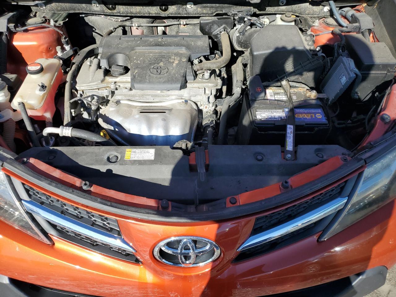 2015 Toyota RAV 4 VIN JTMRFREV7FJ035281 Copart auction photo, rear end damage thumbnail 12