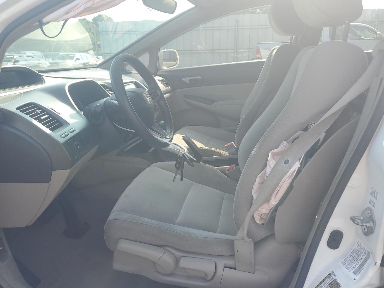 2010 Honda Civic VIN 2HGFA1F55AH576018 Copart auction photo, side / rear end damage thumbnail 7