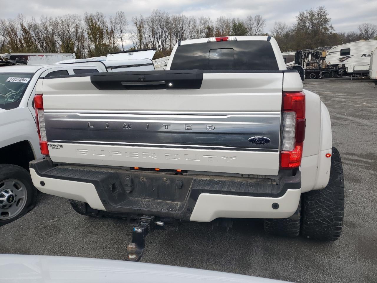 2019 Ford F350 VIN 1FT8W3DT9KEG65587 Copart auction photo, side damage thumbnail 6