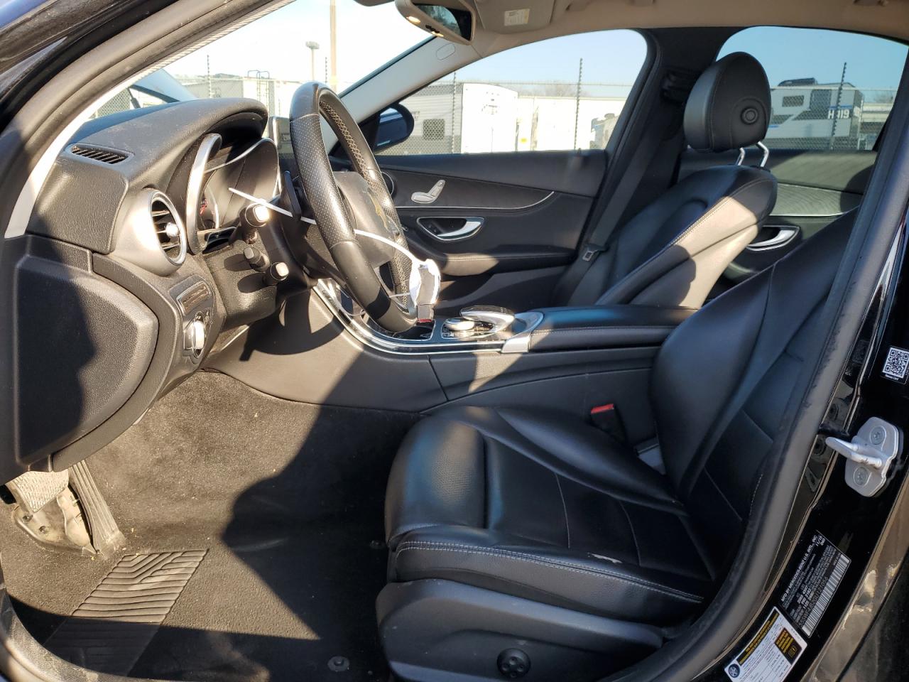 2016 Mercedes-Benz C-klasse VIN 55SWF4JB2GU121056 Copart auction photo, front end damage thumbnail 7