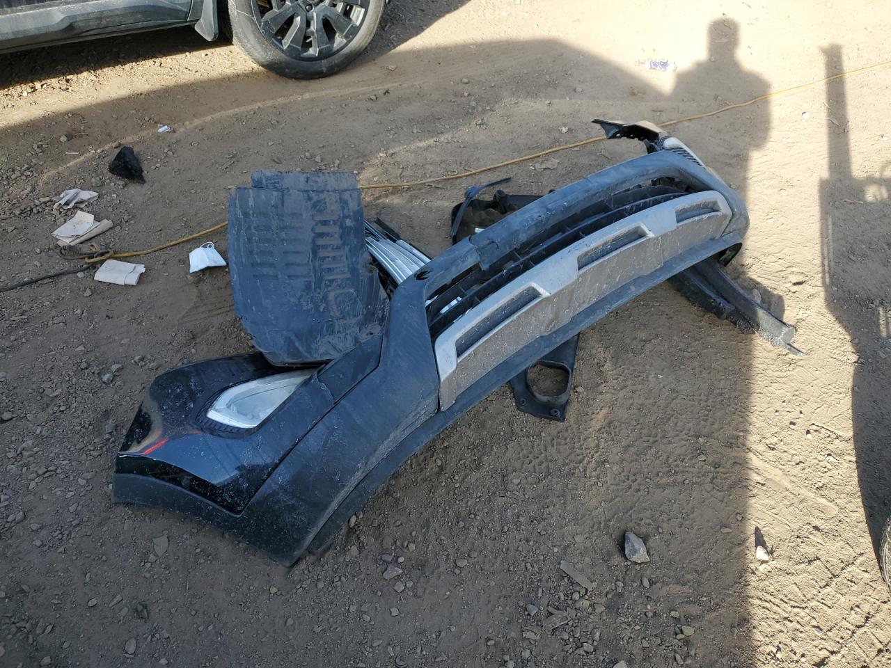2014 Hyundai Santa Fe VIN KM8SRDHFXEU072298 Copart auction photo, front end damage thumbnail 13