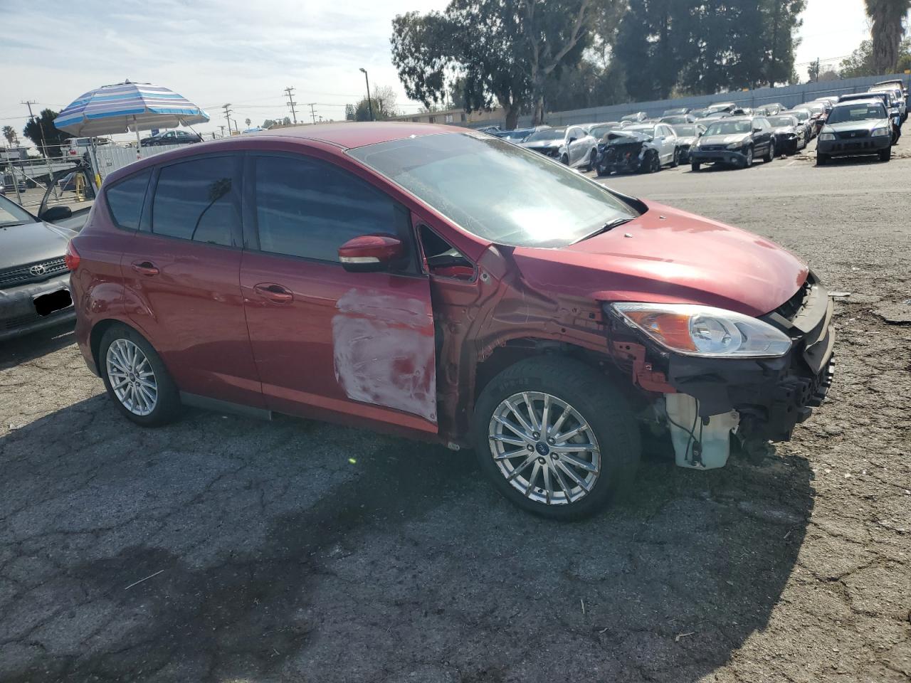 2013 Ford C-MAX VIN 1FADP5AU9DL509462 Copart auction photo, front end / minor dent/scratches damage thumbnail 4