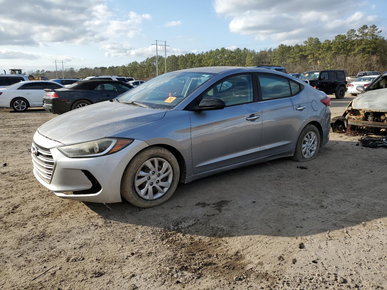 2017 Hyundai Elantra VIN 5NPD74LF8HH125671