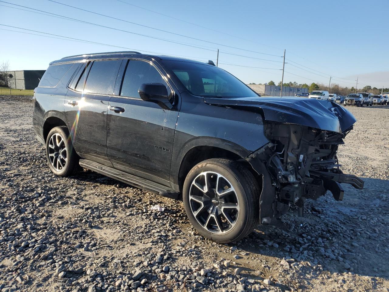 2021 Chevrolet Tahoe VIN 1GNSCRKD0MR421195 Copart auction photo, front end damage thumbnail 4