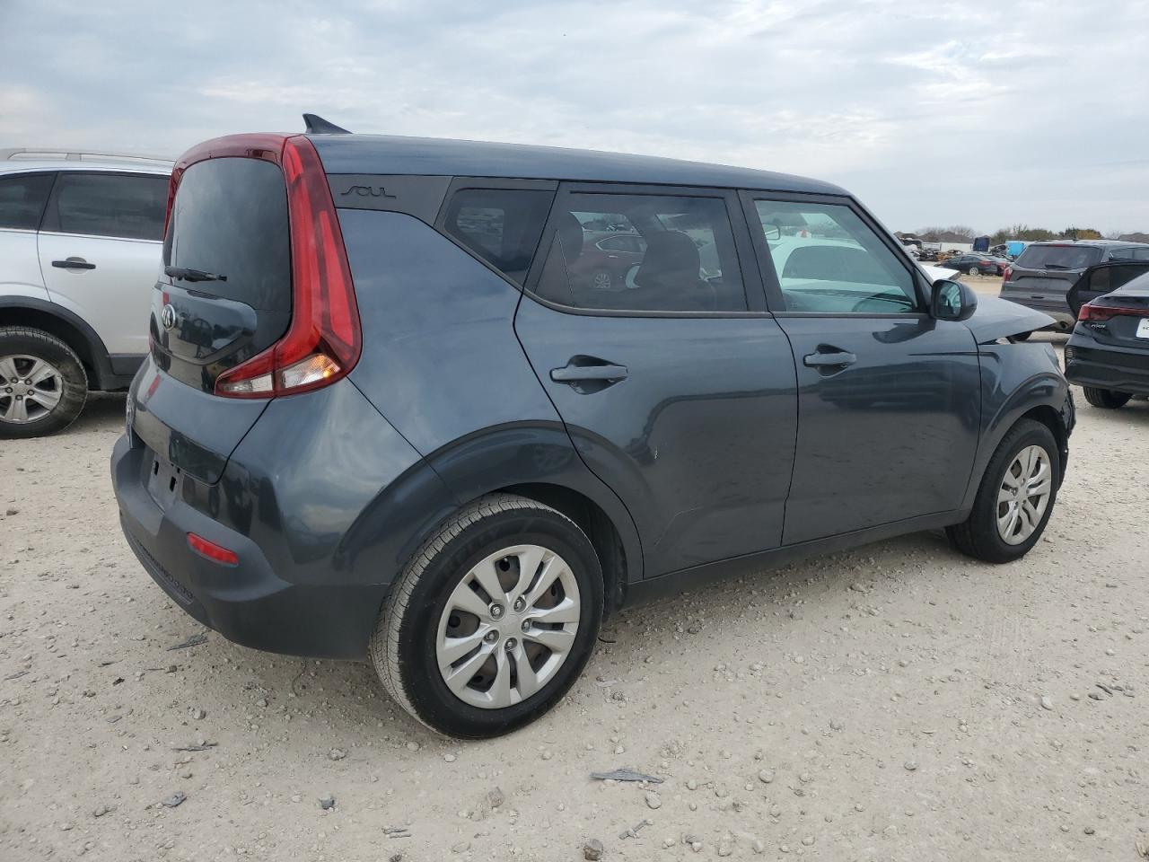 2020 KIA Soul VIN KNDJ23AU7L7075937 Copart auction photo, front end damage thumbnail 3