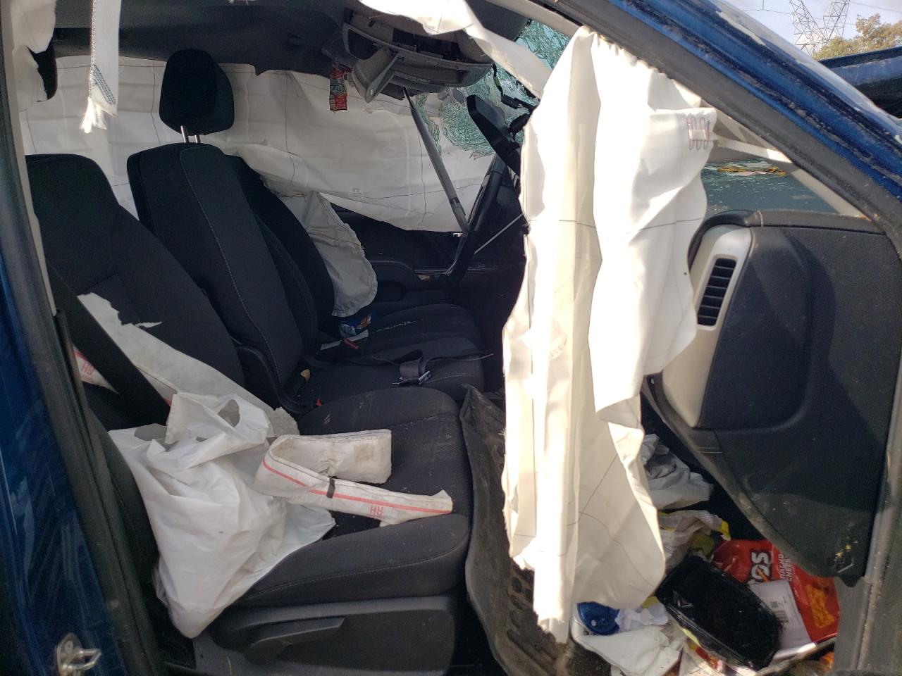 2018 GMC Sierra VIN 3GTU2MEC3JG122936 Copart auction photo, rollover damage thumbnail 7