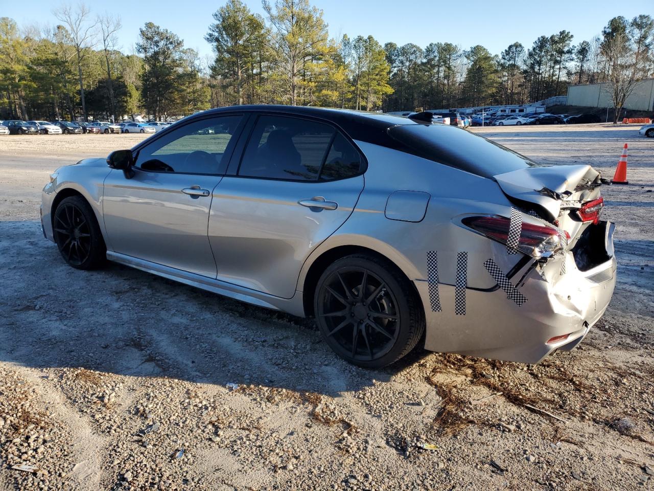2023 Toyota Camry VIN 4T1K61AK3PU086898 Copart auction photo, rear end damage thumbnail 2