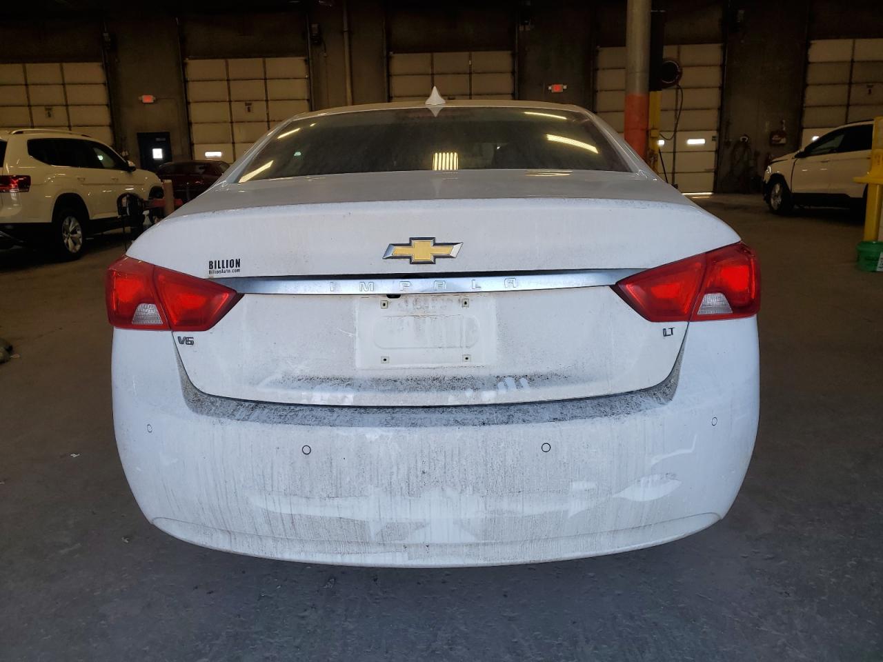 2016 Chevrolet Impala VIN 2G1115S33G9153874 Copart auction photo, front end / undercarriage damage thumbnail 6