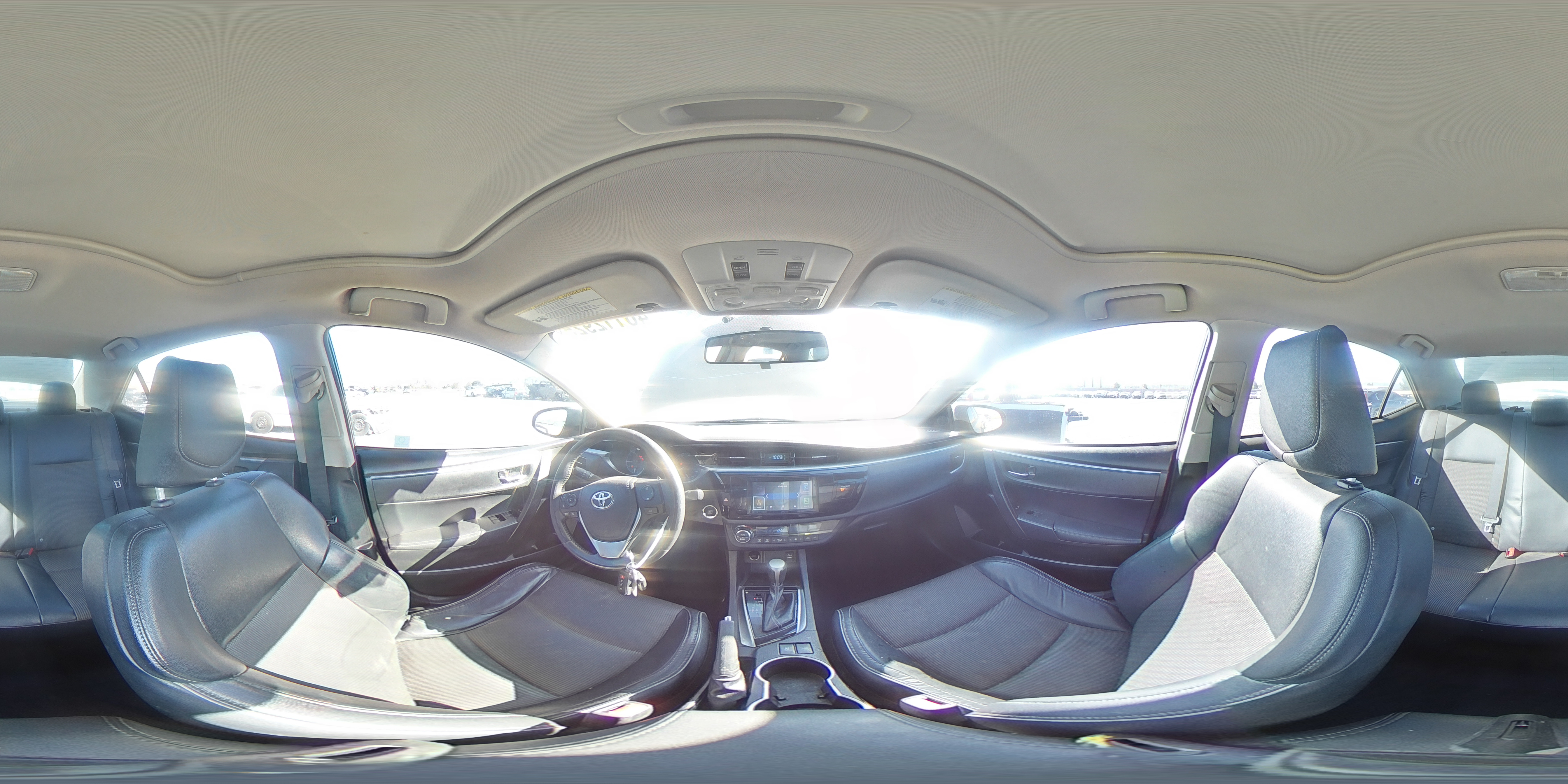 2014 Toyota Corolla VIN 5YFBURHE6EP056779 Copart auction photo, front end damage thumbnail 12
