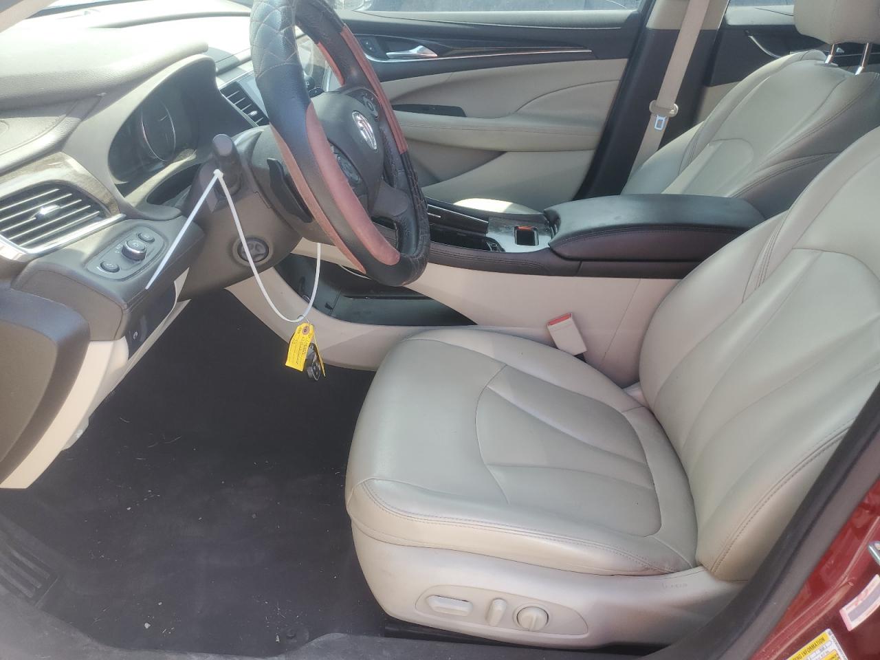 2017 Buick LaCrosse VIN 1G4ZN5SS6HU144933 Copart auction photo, front end damage thumbnail 7