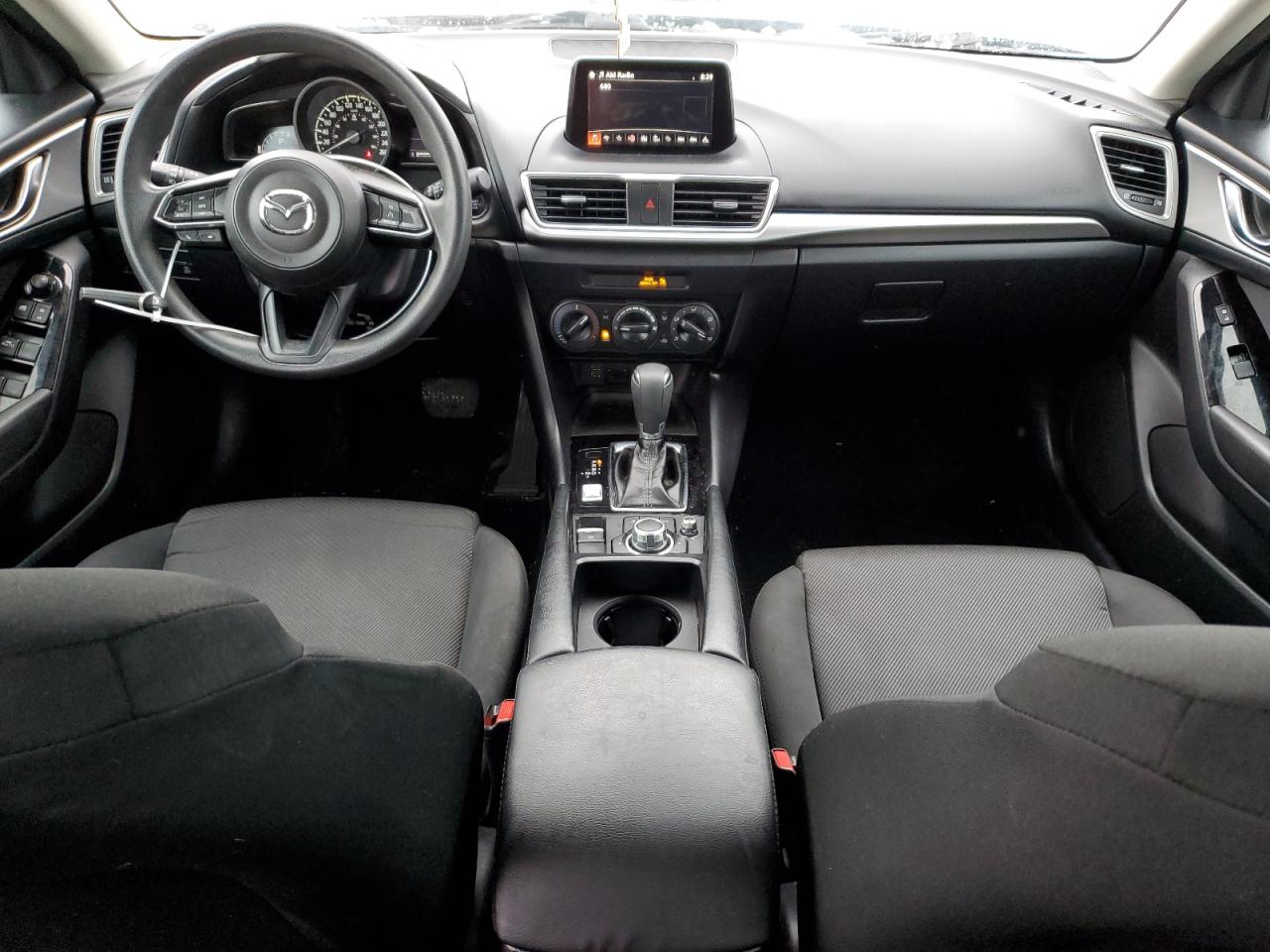 2018 Mazda 3 VIN 3MZBN1U76JM221637 Copart auction photo, front end / side damage thumbnail 8