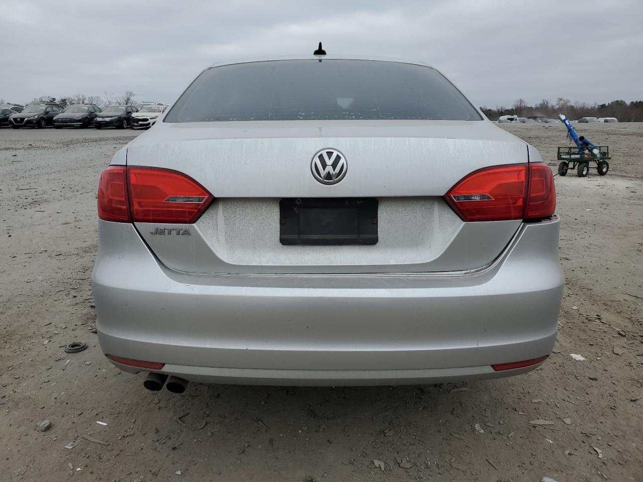 2014 Volkswagen Jetta VIN 3VWD07AJ2EM360535 Copart auction photo, rear end / minor dent/scratches damage thumbnail 6