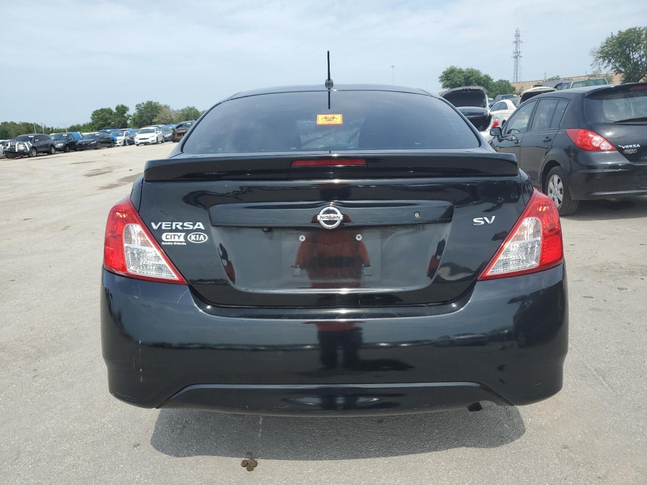 2019 Nissan Versa VIN 3N1CN7APXKL829900 Copart auction photo, front end / side damage thumbnail 6