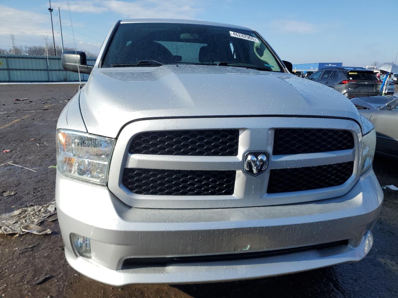 2018 RAM 1500 VIN 1C6RR7FG2JS326776 Copart auction photo, rear end damage thumbnail 5