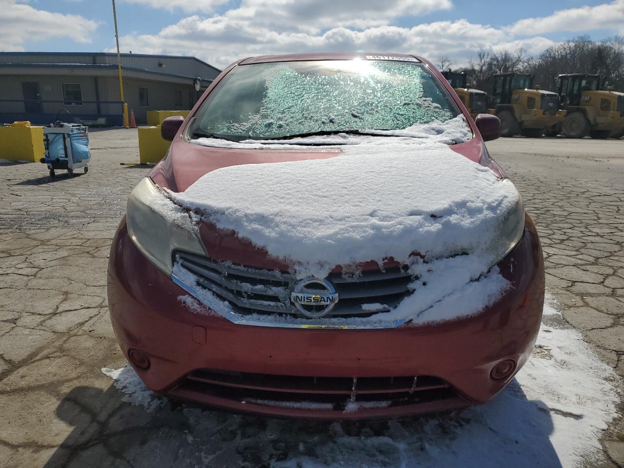 2014 Nissan Versa VIN 3N1CE2CP9EL362621 Copart auction photo, side damage thumbnail 5
