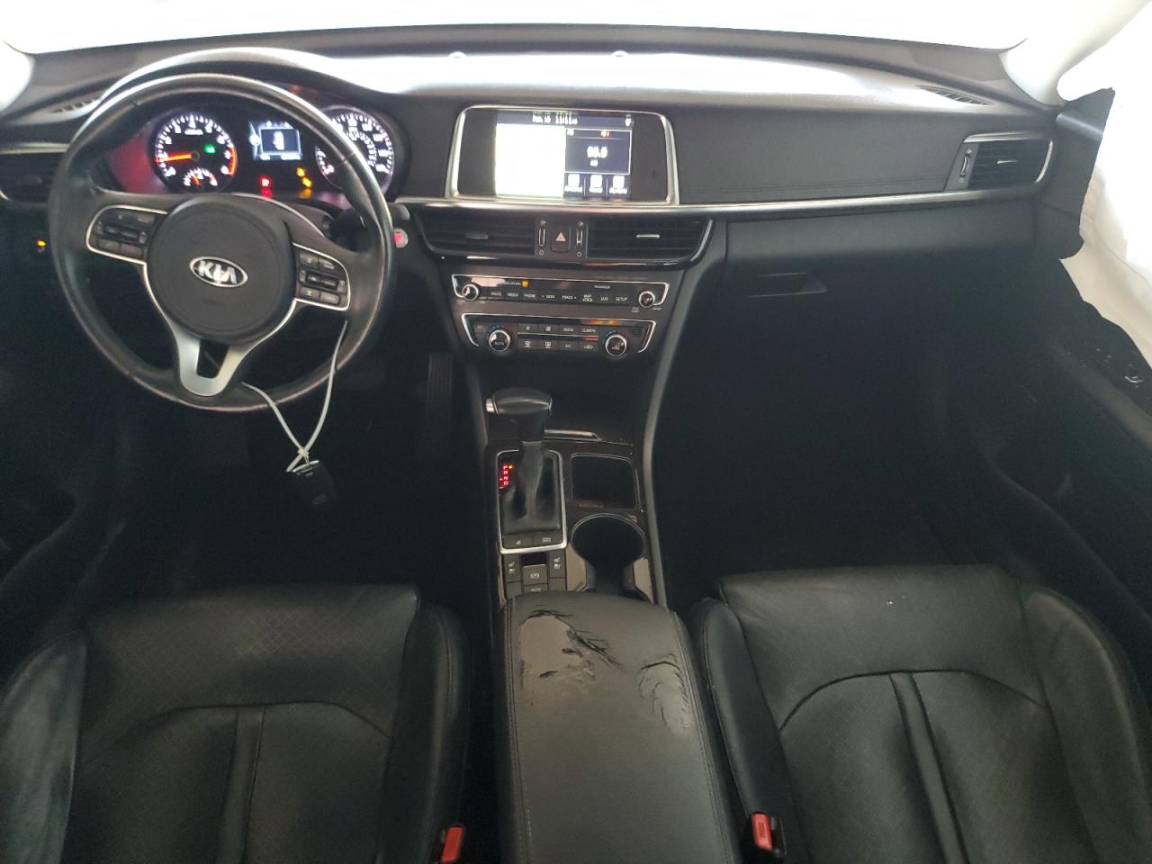 2017 KIA Optima VIN 5XXGU4L39HG150988 Copart auction photo, front end / side damage thumbnail 8