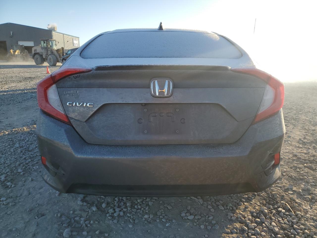 2016 Honda Civic VIN 2HGFC1F3XGH647117 Copart auction photo, side damage thumbnail 6