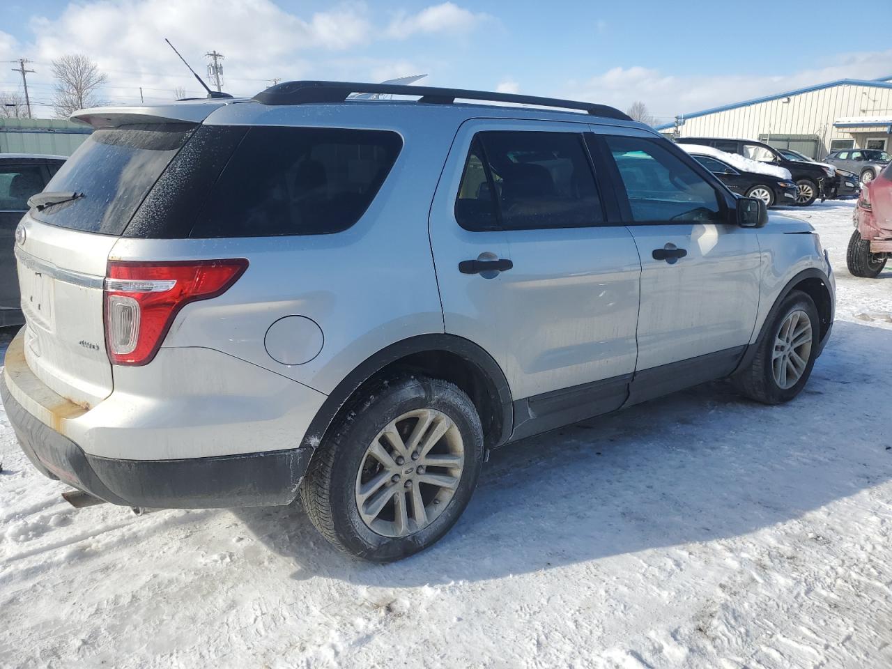 2015 Ford Explorer VIN 1FM5K8B85FGB19854 Copart auction photo, front end / minor dent/scratches damage thumbnail 3
