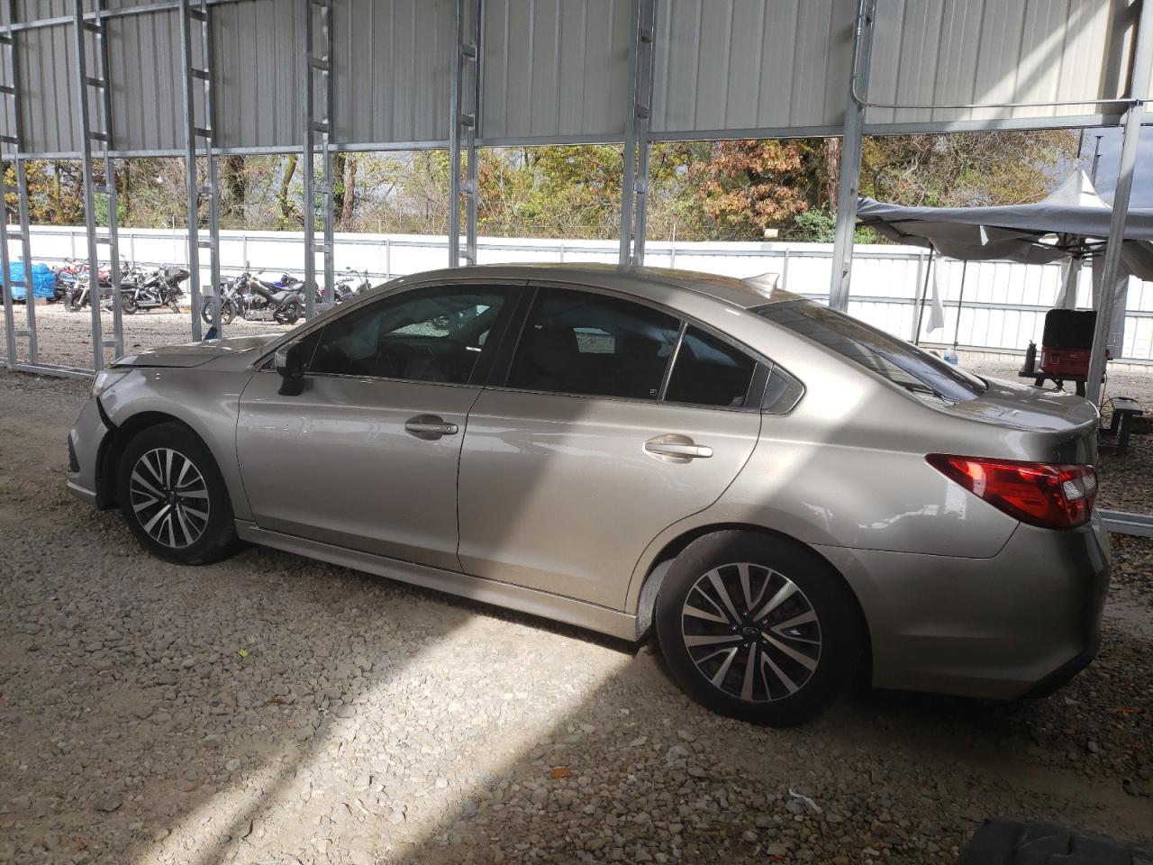 2018 Subaru Legacy VIN 4S3BNAD61J3018876 Copart auction photo, front end / side damage thumbnail 2