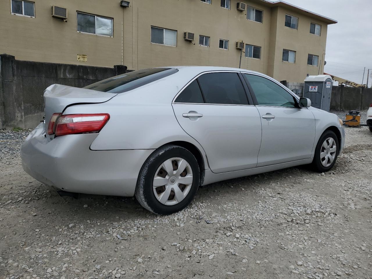 2007 Toyota Camry VIN 4T1BE46K77U619090 Copart auction photo, rear end damage thumbnail 3