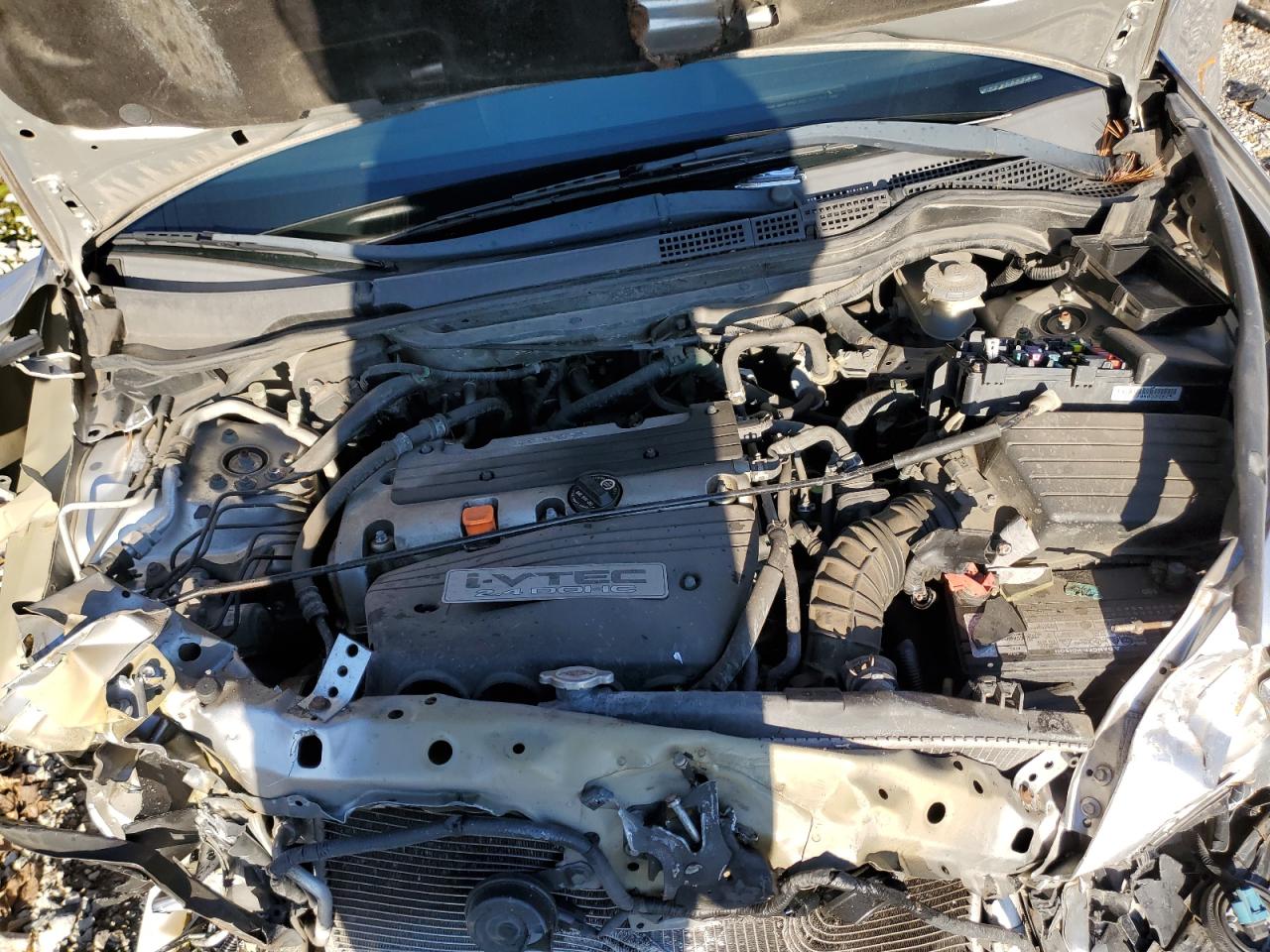 2007 Honda Accord VIN 3HGCM56467G707023 Copart auction photo, front end / side damage thumbnail 11