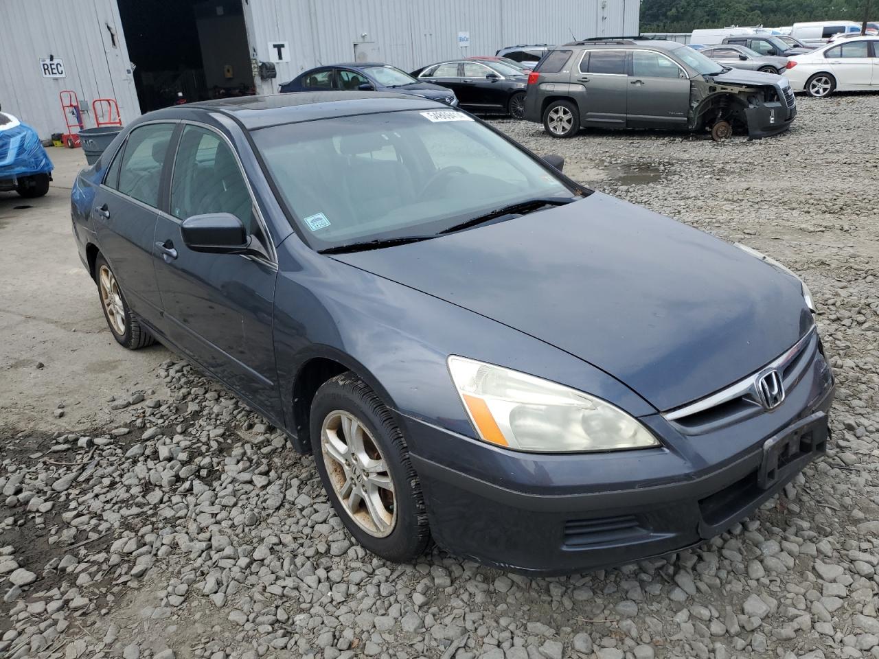 2007 Honda Accord VIN 1HGCM56807A151213 Copart auction photo, front end damage thumbnail 4