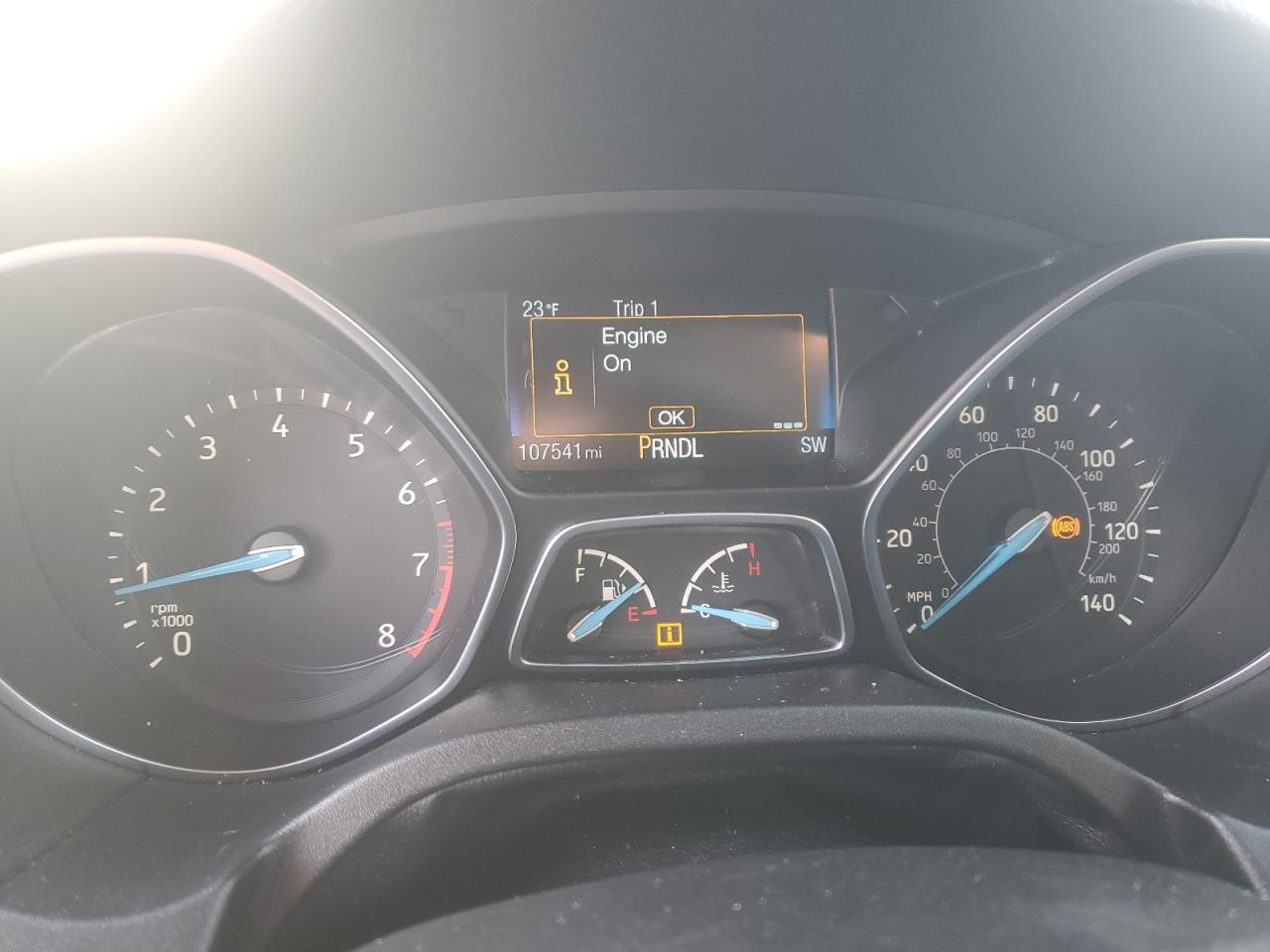 2018 Ford Focus VIN 1FADP3F29JL248955 Copart auction photo, all over damage thumbnail 9