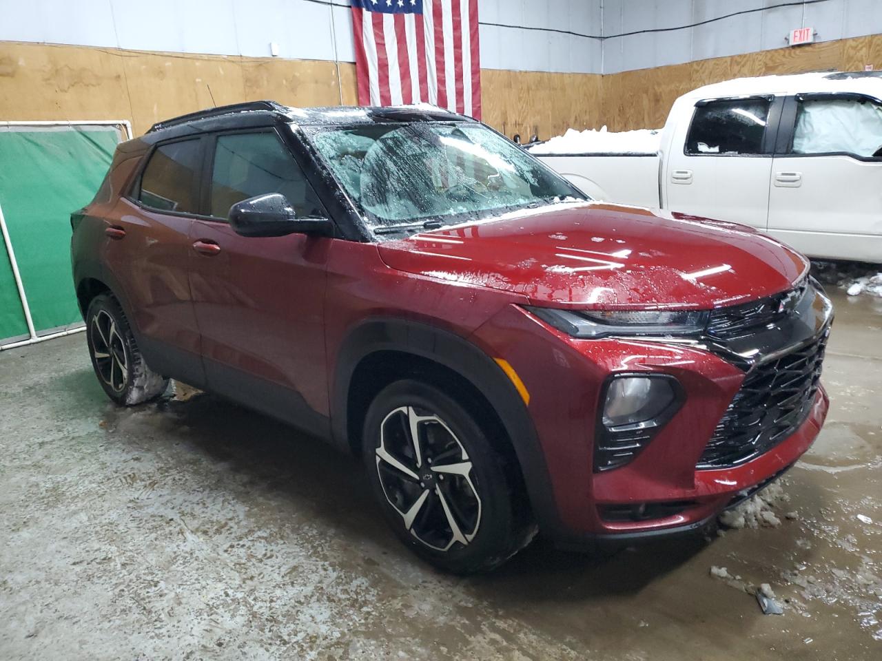 2023 Chevrolet TrailBlazer VIN KL79MUSL5PB119314 Copart auction photo, rear end / minor dent/scratches damage thumbnail 4
