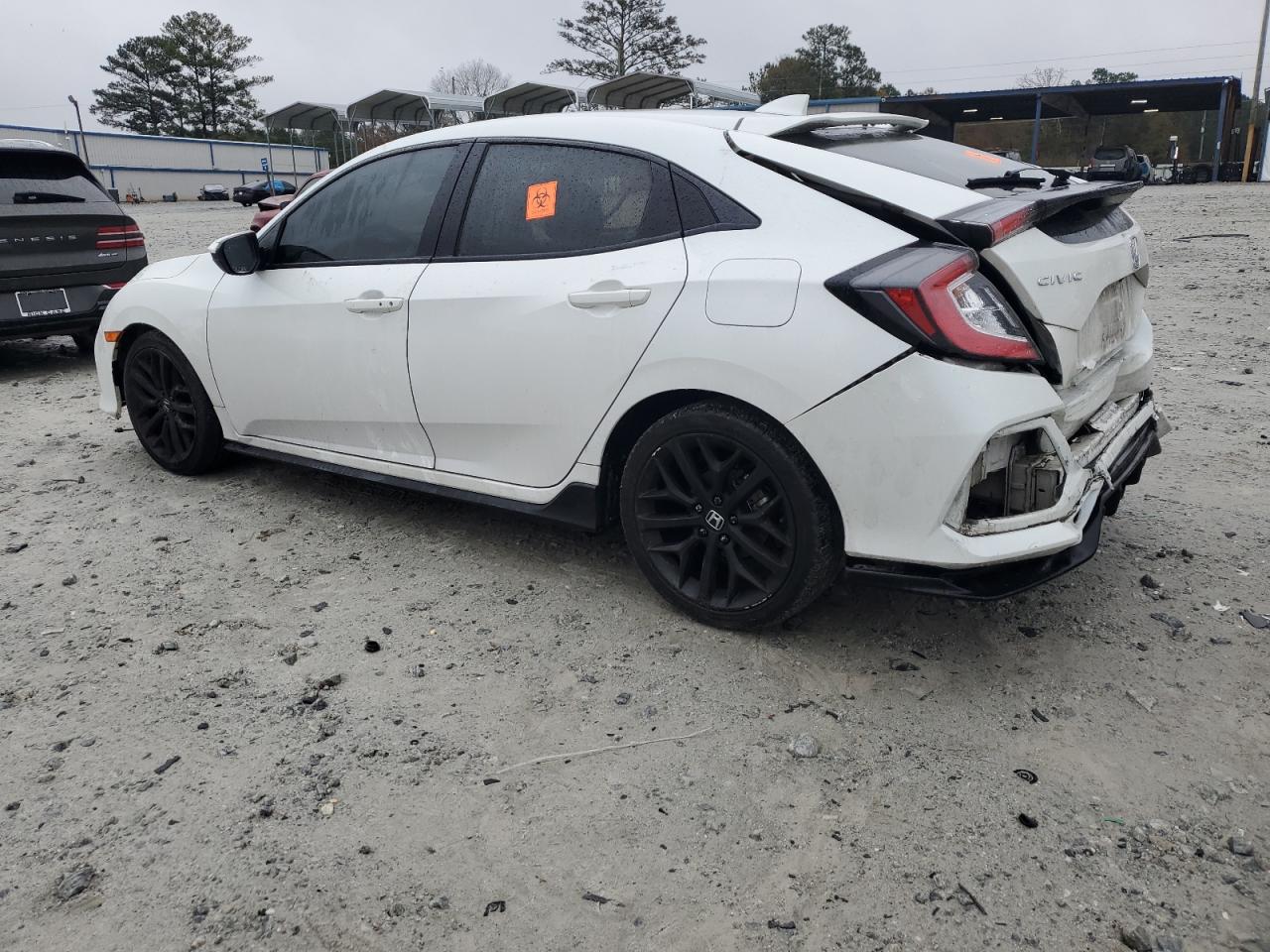 2021 Honda Civic VIN SHHFK7H42MU213414 Copart auction photo, all over damage thumbnail 2