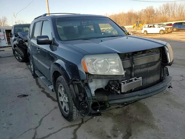 2010 Honda Pilot VIN 5FNYF4H91AB013760 Copart auction photo, front end / side damage thumbnail 14