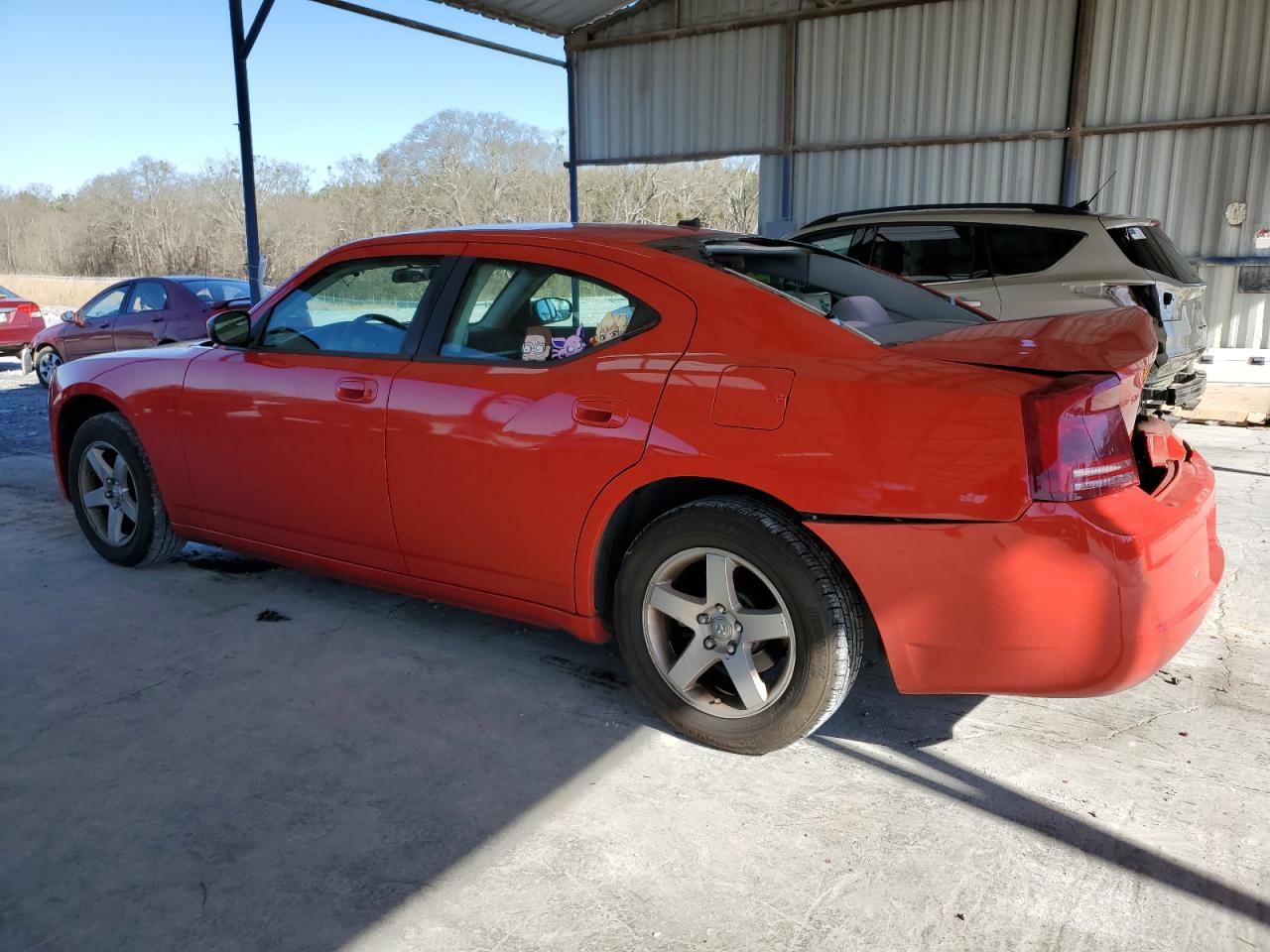2008 Dodge Charger VIN 2B3KA43G38H190486 Copart auction photo, rear end damage thumbnail 2