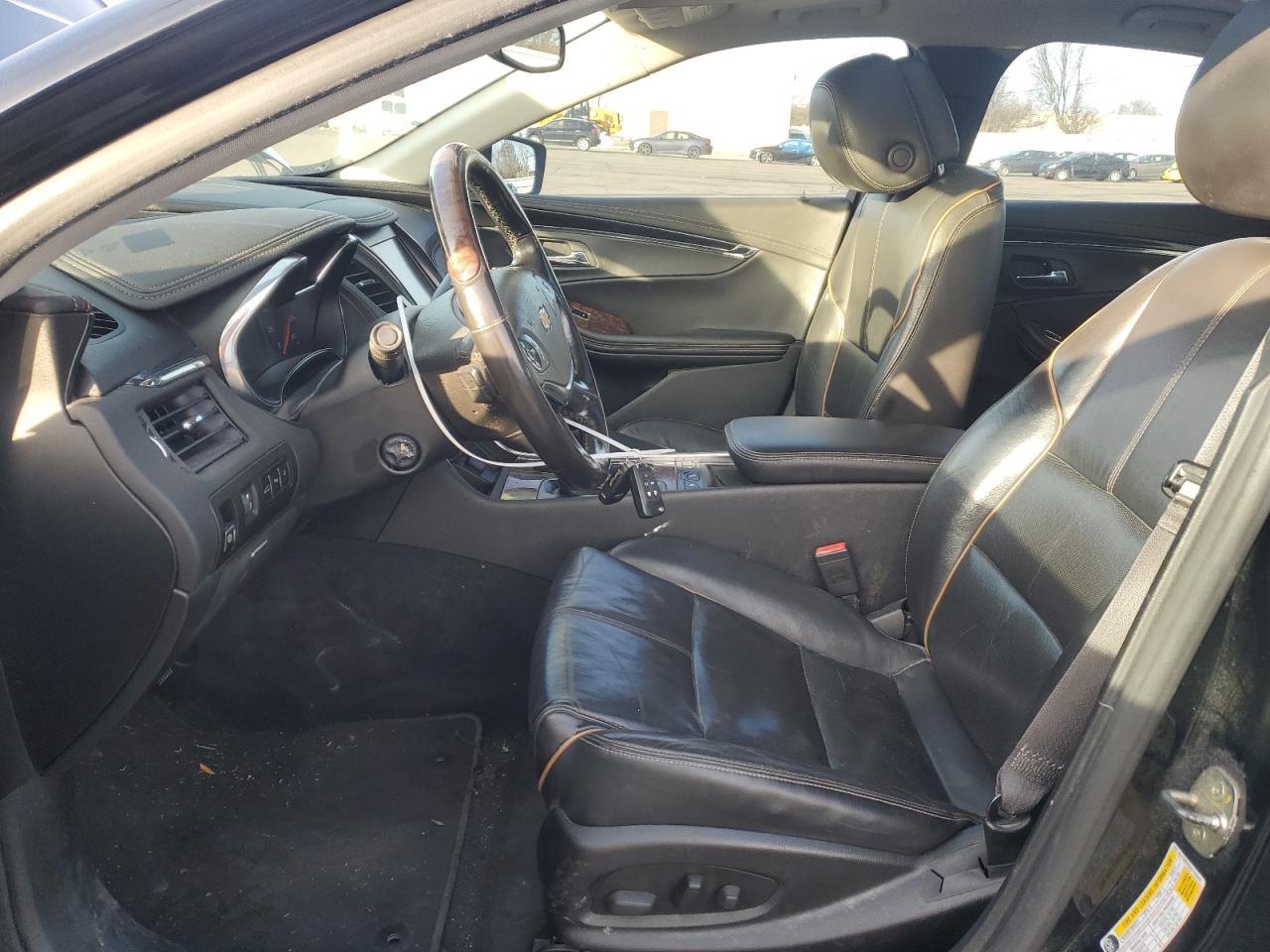 2014 Chevrolet Impala VIN 2G1155S33E9105020 Copart auction photo, front end / rear end damage thumbnail 7