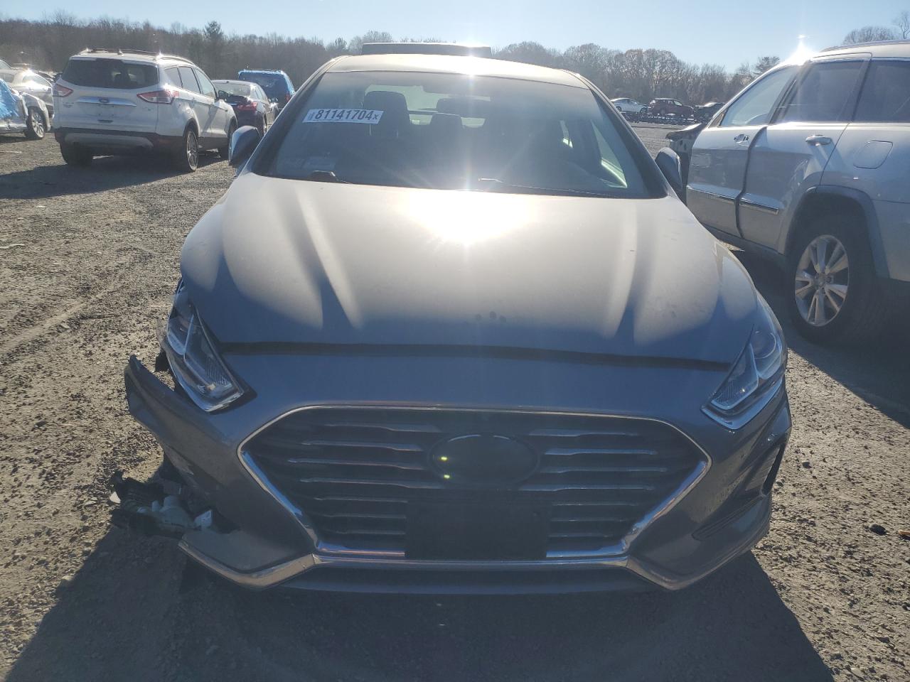 2018 Hyundai Sonata VIN 5NPE24AF7JH621329 Copart auction photo, front end / minor dent/scratches damage thumbnail 5