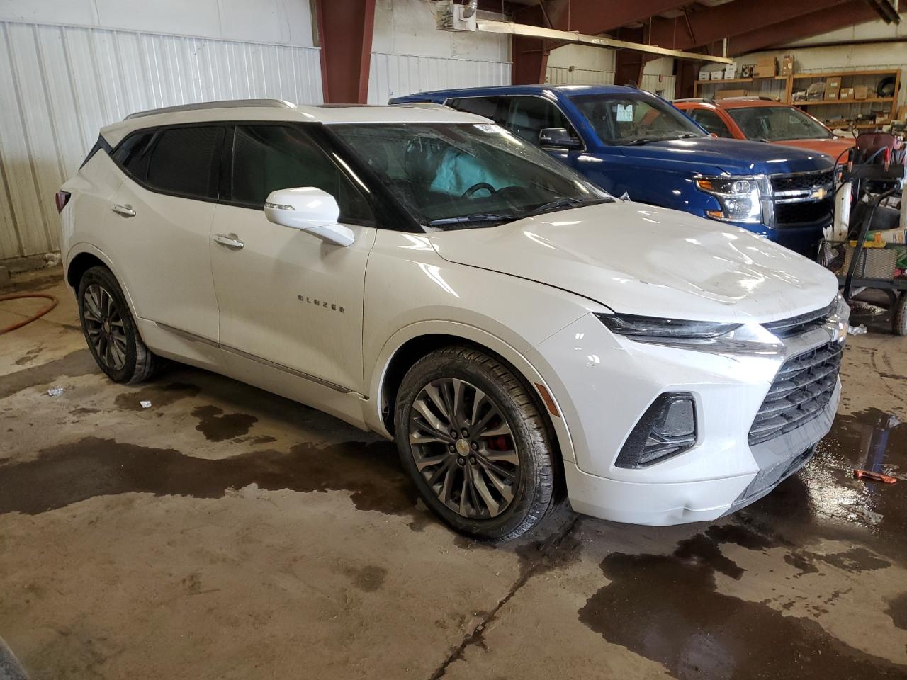 2020 Chevrolet Blazer VIN 3GNKBLRS9LS646277 Copart auction photo, all over damage thumbnail 4