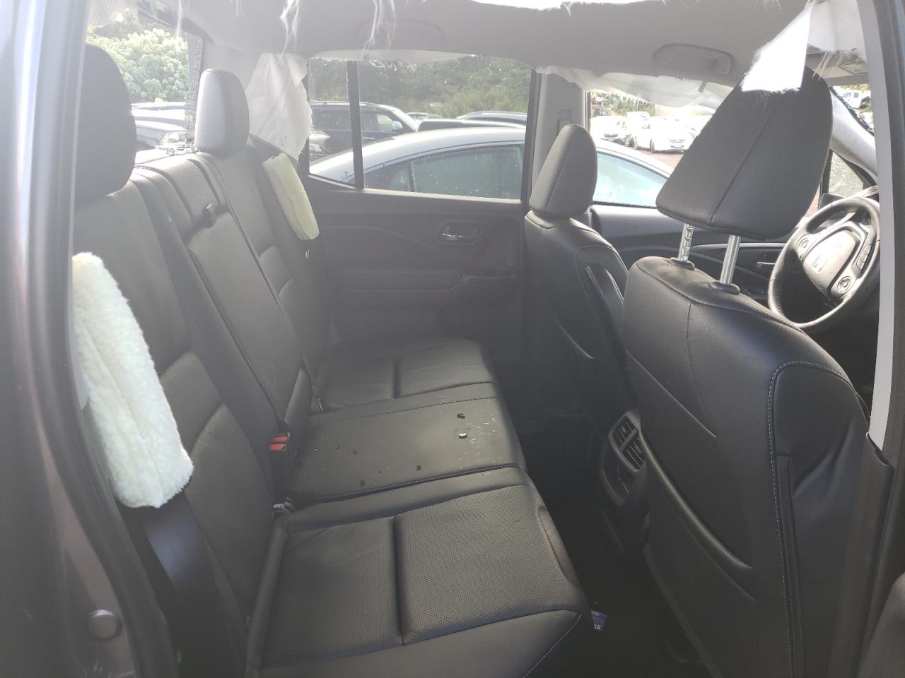 2017 Honda Ridgeline VIN 5FPYK2F54HB009879 Copart auction photo, rollover / all over damage thumbnail 10