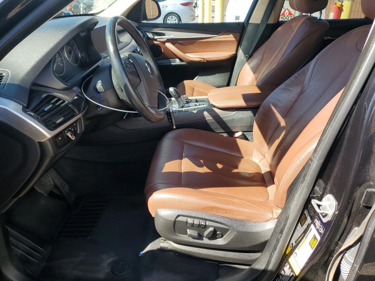 2014 BMW X5 VIN 5UXKR0C51E0K51458 Copart auction photo, rear end damage thumbnail 7