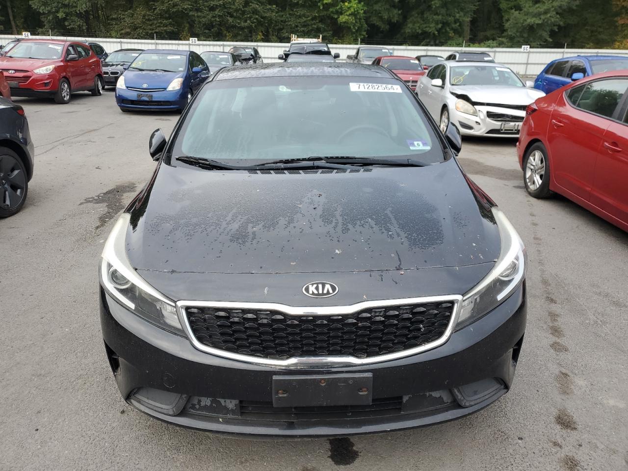 2017 KIA Forte VIN 3KPFL4A71HE027988 Copart auction photo, rear end damage thumbnail 5