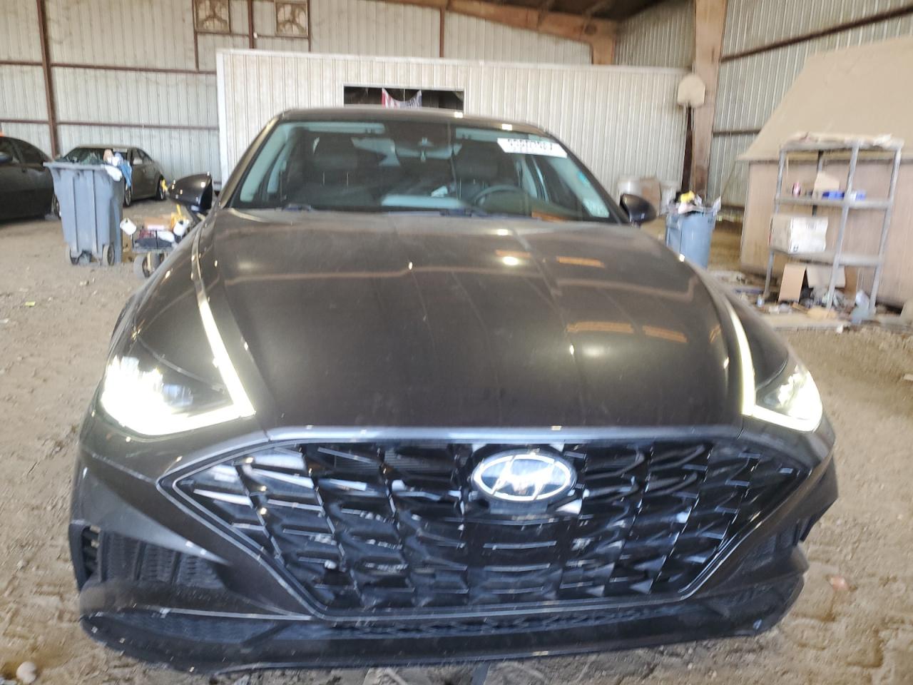 2020 Hyundai Sonata VIN 5NPEL4JAXLH032005 Copart auction photo, rear end / side damage thumbnail 5