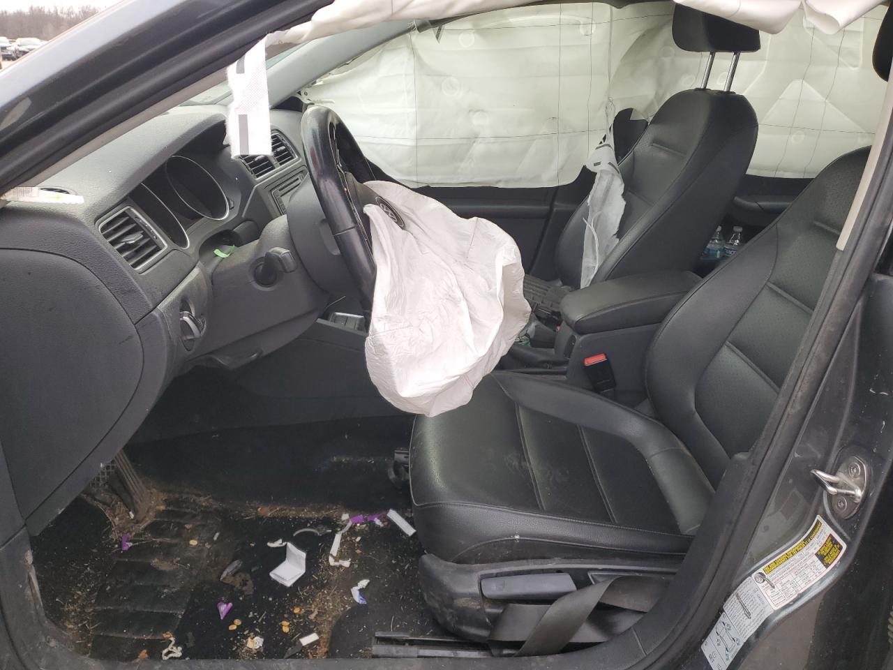 2017 Volkswagen Jetta VIN 3VWDB7AJ9HM325876 Copart auction photo, front end damage thumbnail 7