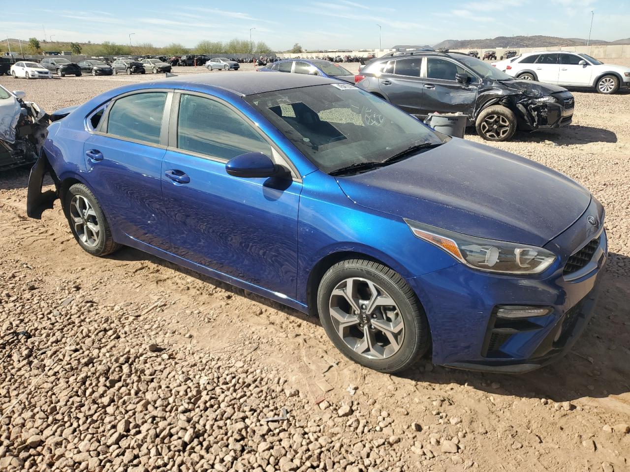 2019 KIA Forte VIN 3KPF24AD1KE138511 Copart auction photo, rear end damage thumbnail 4